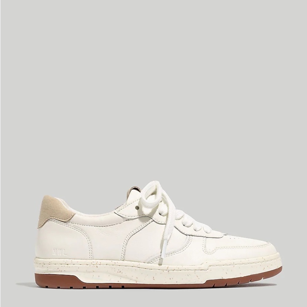 Madewell Court Sneakers in White Leather